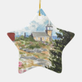 Star Island-Isle of Shoals Star Ornament (Voorkant)