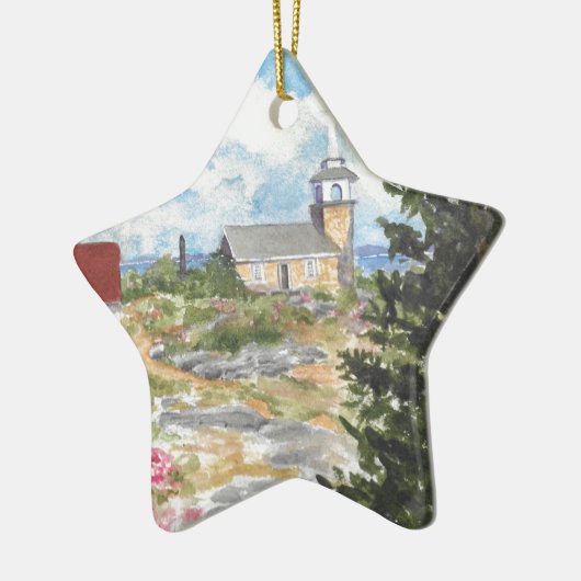 Star Island-Isle of Shoals Star Ornament (Links)
