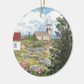 Star Island Isles of Shoals NH Star Ornament (Links)