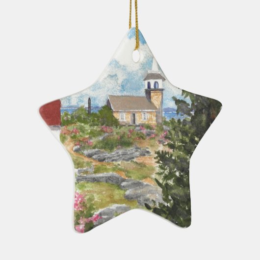 Star Island Isles of Shoals NH Star Ornament (Rechts)