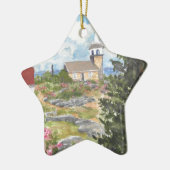 Star Island Isles of Shoals NH Star Ornament (Links)