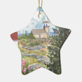 Star Island Isles of Shoals NH Star Ornament (Links)
