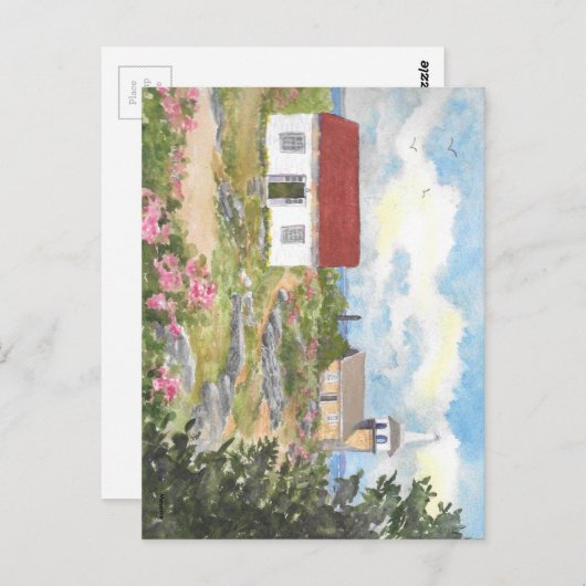 Star Island Room Uitzicht A Uitzicht op Isle of Sh Briefkaart (Voorkant / Achterkant)