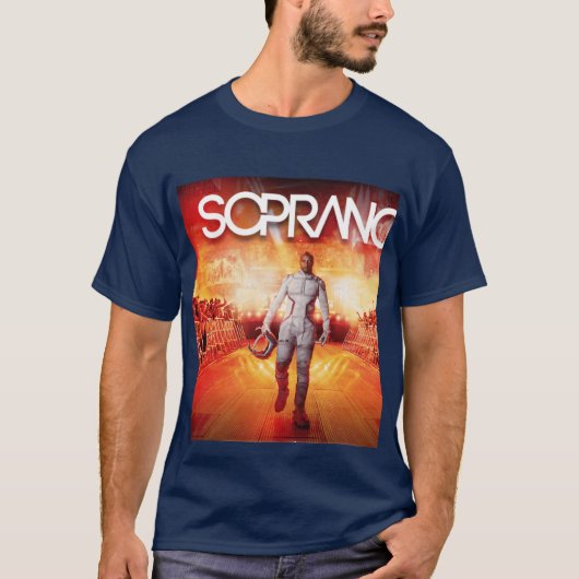 STAR JAGER SOPRANOOUR cesium grappig T-shirt (Voorkant)