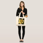 Star Jasmine Flower jtcnm Grote Tote Bag (Voorkant (model))