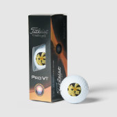 Star Jasmine Flower tpv1 gbcnm Golfballen (Verpakking)