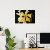 Star Jasmine Flower Wapa Poster (Thuiskantoor)