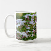 Star Jasmine Flowers Floral Roze Mok koffiekopje (Links)