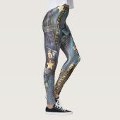 Star jeans leggings (Rechts)