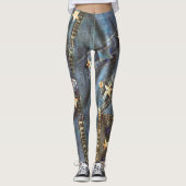 Star jeans leggings (Voorkant)