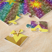 Star Jigzaag Puzzle Legpuzzel (Zijkant)