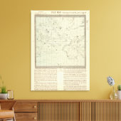 Star-kaart Canvas Afdruk (Insitu (Woonkamer))