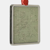 Star-kaart Metalen Ornament (Rechts)