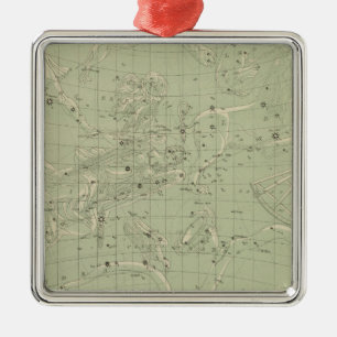 Star-kaart Metalen Ornament