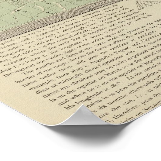 Star-kaart Poster (Hoek)