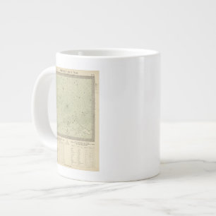 Star-kaart van de Zuid-poolregio Grote Koffiekop