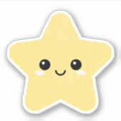 Star Karakter Vinyl Sticker voor Waterfles enz (Voorkant)