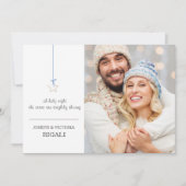 Star kerstfoto-Wenskaart - Afdrukken Feestdagenkaart (Voorkant)