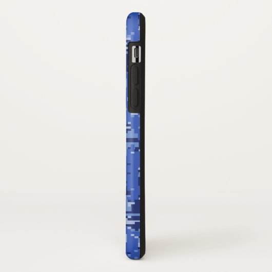 Star Label Decal Navy Blue Camo Case-Mate iPhone Case (Achterkant/links)