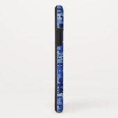 Star Label Decal Navy Blue Camo Case-Mate iPhone Case (Achterkant/rechts)