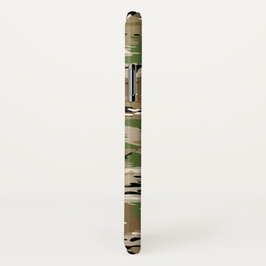 Star-Label op Burlap Camouflage Style Case-Mate iPhone Case (Achterkant / rechts)