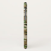 Star-Label op Burlap Camouflage Style Case-Mate iPhone Case (Achterkant/links)