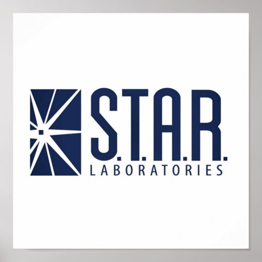 Star labs logo poster (Voorkant)