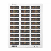 Star Lantern & Old Wood Rustin American Etiket (Full Sheet)