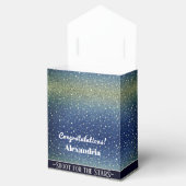 Star Light Blue Sky afstudeerfeest Bedankdoosjes (Geopend)