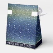 Star Light Blue Sky afstudeerfeest Bedankdoosjes (Achterkant)