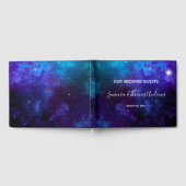 Star Light Blue Sky Wedding Gastenboek (Volledig)