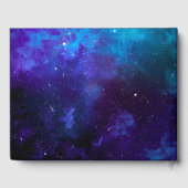 Star Light Blue Sky Wedding Gastenboek (Achterkant)