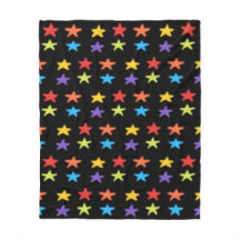 Star Light Gooi Deken (Multi & Zwart)