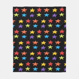 Star Light Gooi Deken (Multi & Zwart)