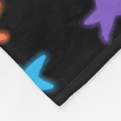 Star Light Gooi Deken (Multi & Zwart) (Hoek)