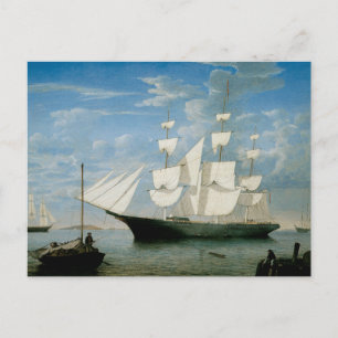 Star Light in Boston Harbour Briefkaart