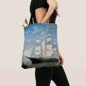 Star Light in Boston Harbour Tote Bag (Dichtbij)