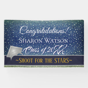 Star Light Sky Denim Blue Graduparty Spandoek