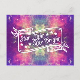 Star Light Star Bright Briefkaart