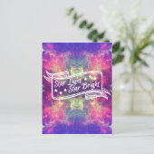 Star Light Star Bright Briefkaart (Staand voorkant)