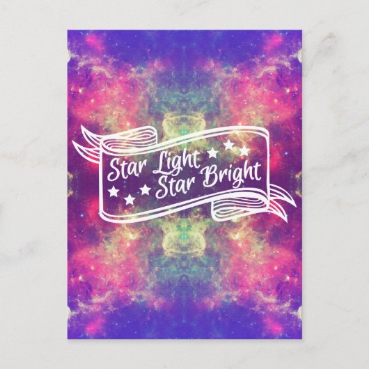Star Light Star Bright Briefkaart (Voorkant)