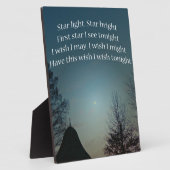 Star Light Star Bright Fotoplaat (Zijkant)