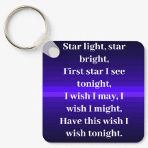 Star Light Star Bright Sleutelhanger