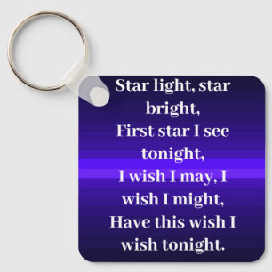 Star Light Star Bright Sleutelhanger