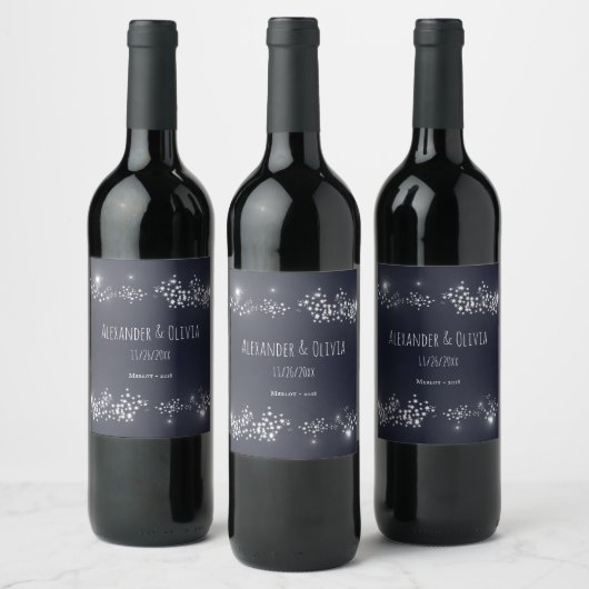 Star Light Weddenschap Wine Label Wijn Etiket (Flessen)