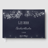 Star Light Wedding Guest Book Gastenboek (Voorkant)