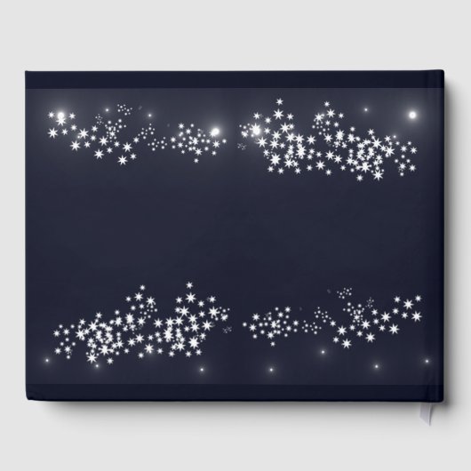Star Light Wedding Guest Book Gastenboek (Achterkant)