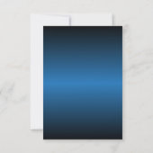 Star Lights in Metallic Blue - Sla de datum op Save The Date (Achterkant)