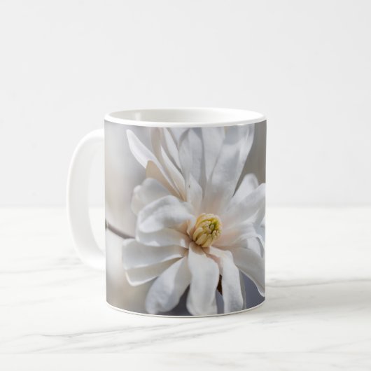 Star Magnolia Bloom Coffee Mok (Voorkant links)