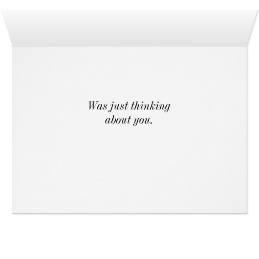 Star Magnolia Bloom denkt aan je Kaart (Binnen Horizontaal (Onder))